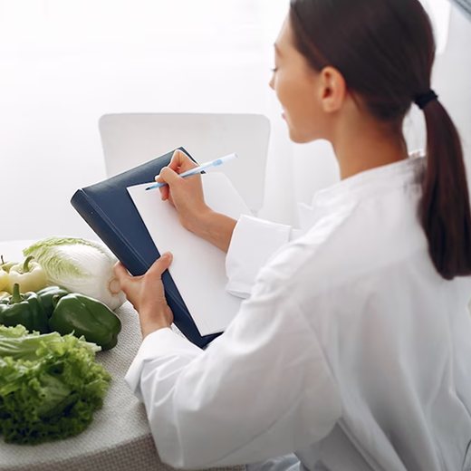 Doctor talking with a patient